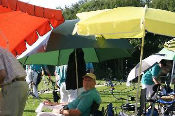 Fotos vom Wettkampf, Pause und Siegerehrung von der LM FITA in Vellmar vom 02. Juli 2006-29