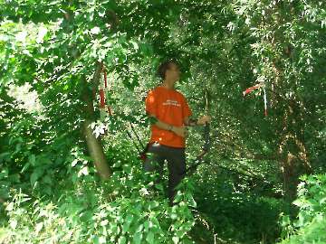 Fotos vom Wettkampf, Pause und Siegerehrung von der LM FITA in Vellmar vom 02. Juli 2006-3